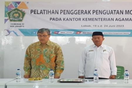KASUBBAG TU KEMENAG LEBAK BUKA KEG