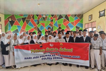 SAMBUT HUT KE 75 POLWAN DEMAK GOES TO 