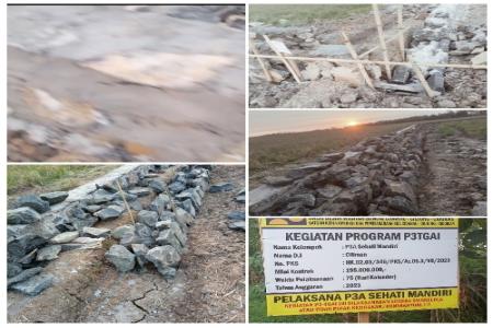 PEKERJAAN P3-TGAI DESA TELUK LADA 