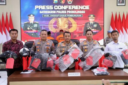 Polres Probolinggo Amankan Ayah dan Anak Tersangka Pembunuhan Maut di 
