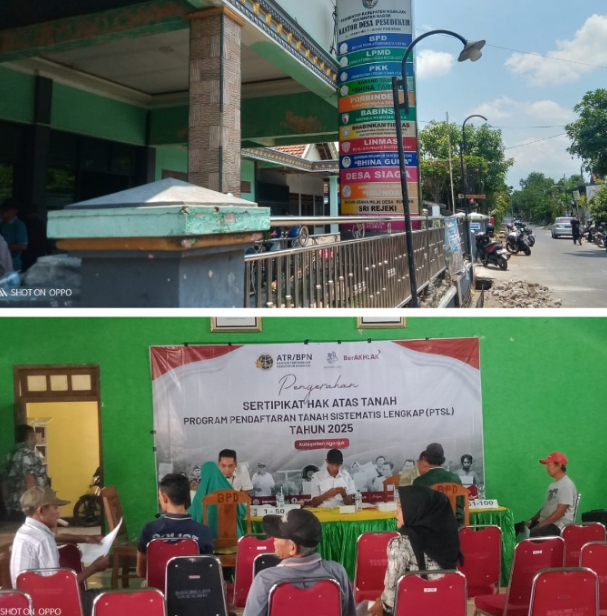 Program PTSl dijadikan sarat pungli oleh kades Nganjuk  warga dipalak hingga satu juta rupiah.