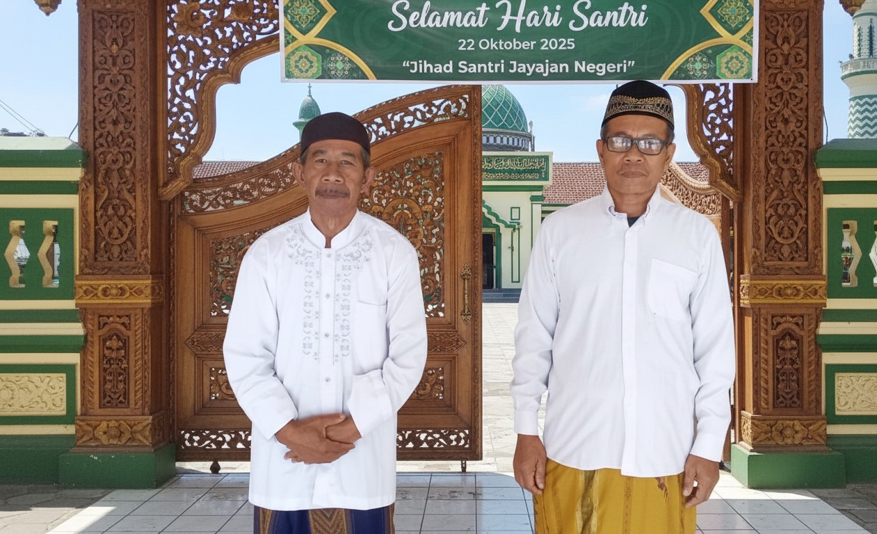 Ucapan Pemerintah Desa Sirandu Kecamatan Karangjambu Selamat Hari Santri Nasional 2025