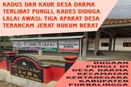 Kadus Kaur dan Kades Desa Darm